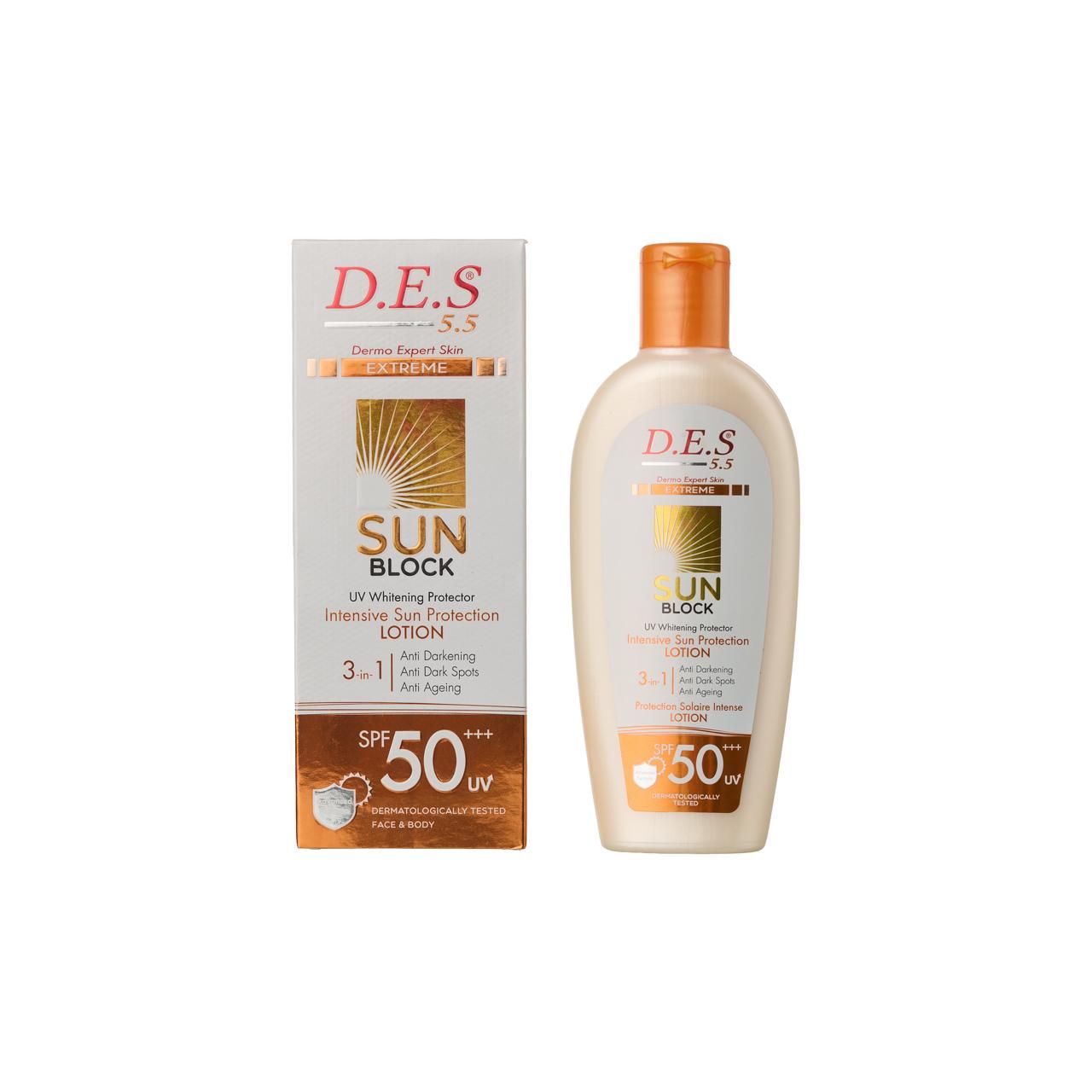 D.E.S Sun Block