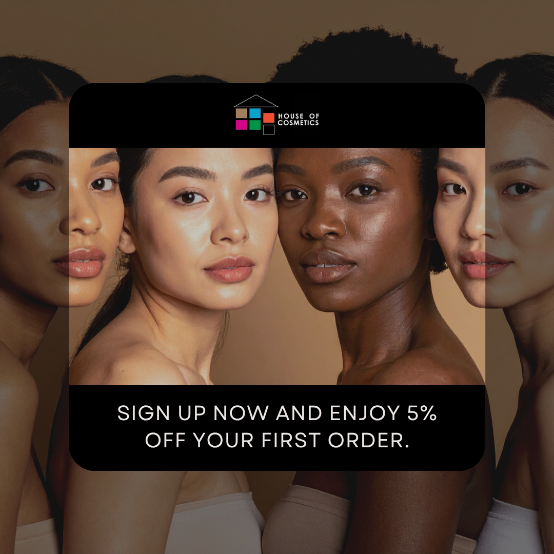 Sign up now and enjoy 5% off your first order
